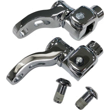 Drag Specialties Passenger Peg Mount - Adjustable - Chrome 1620-2476_1304282