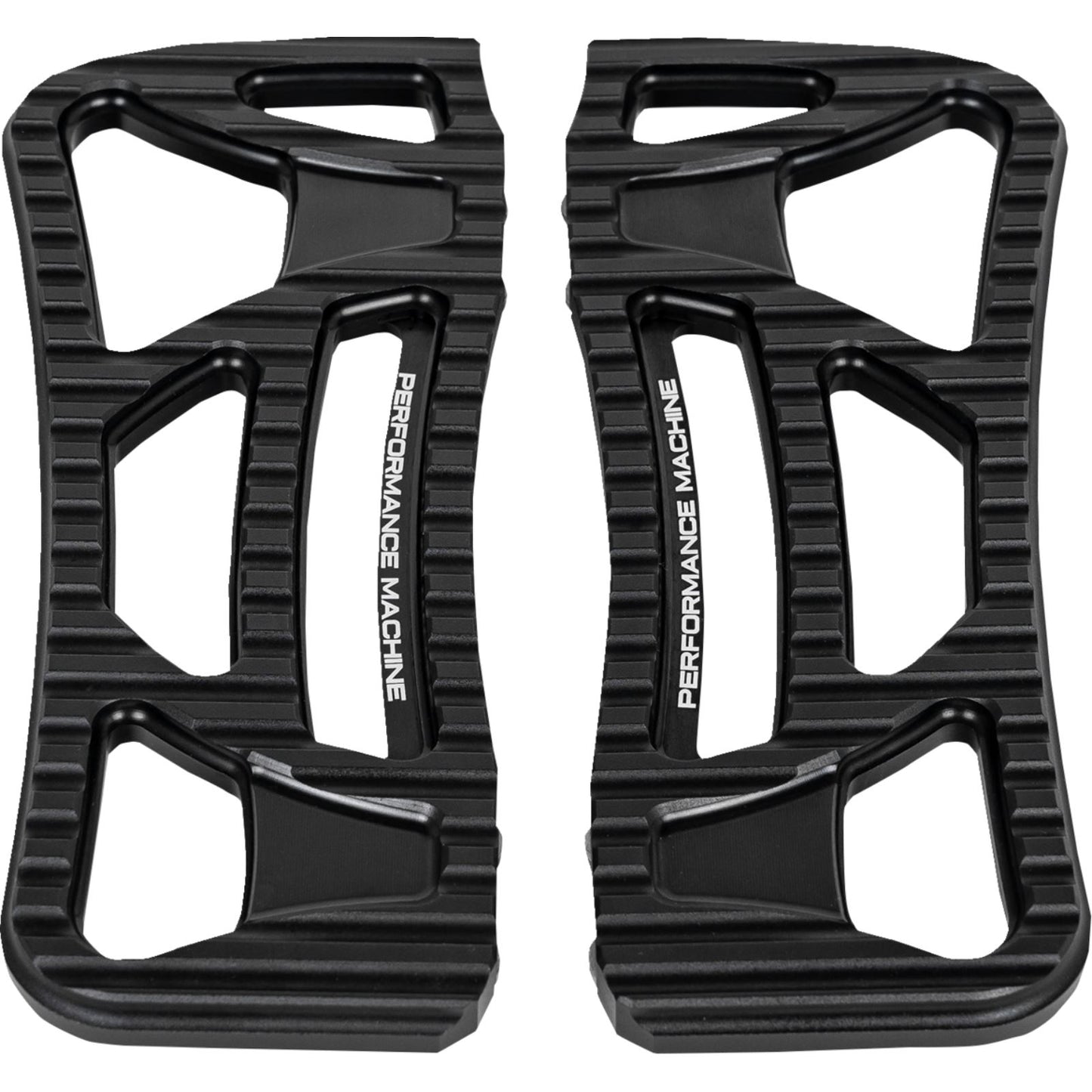 Performance Machine Drifter Floorboards - Rider - Black Ops - FL for Harley-Davidson 0036-1025-SMB_1304285