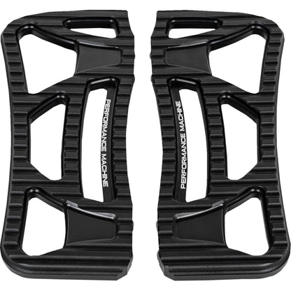 Performance Machine Drifter Floorboards - Rider - Black Ops - FL for Harley-Davidson 0036-1025-SMB_1304285