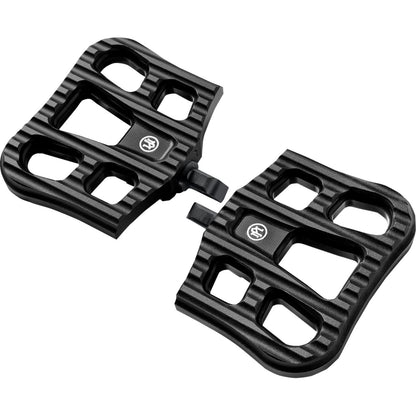 Performance Machine Drifter Floorboards Passenger - Black Ops - FL for Harley-Davidson 0036-1026-SMB_1304287
