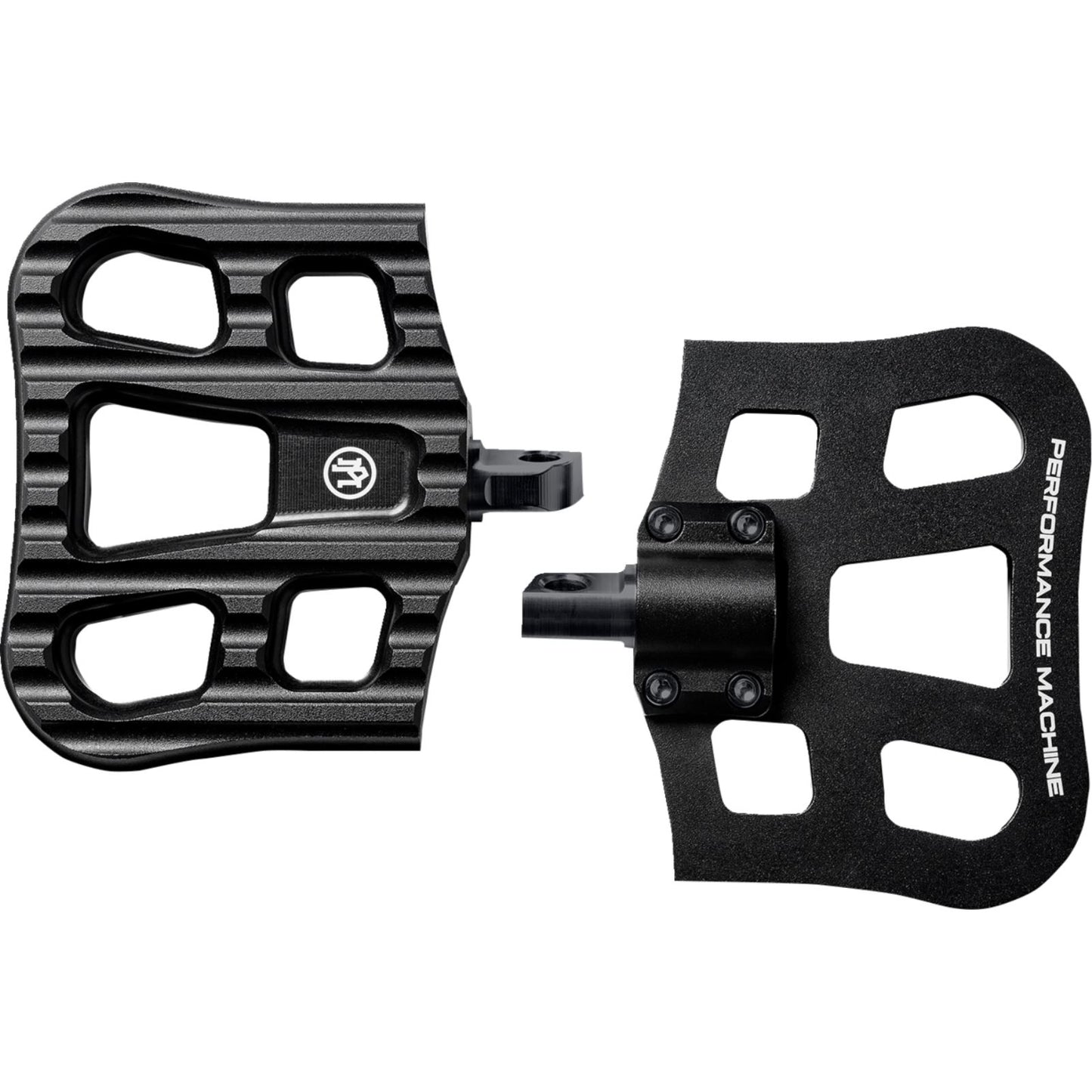 Performance Machine Drifter Floorboards Passenger - Black Ops - FL for Harley-Davidson 0036-1026-SMB_1304289