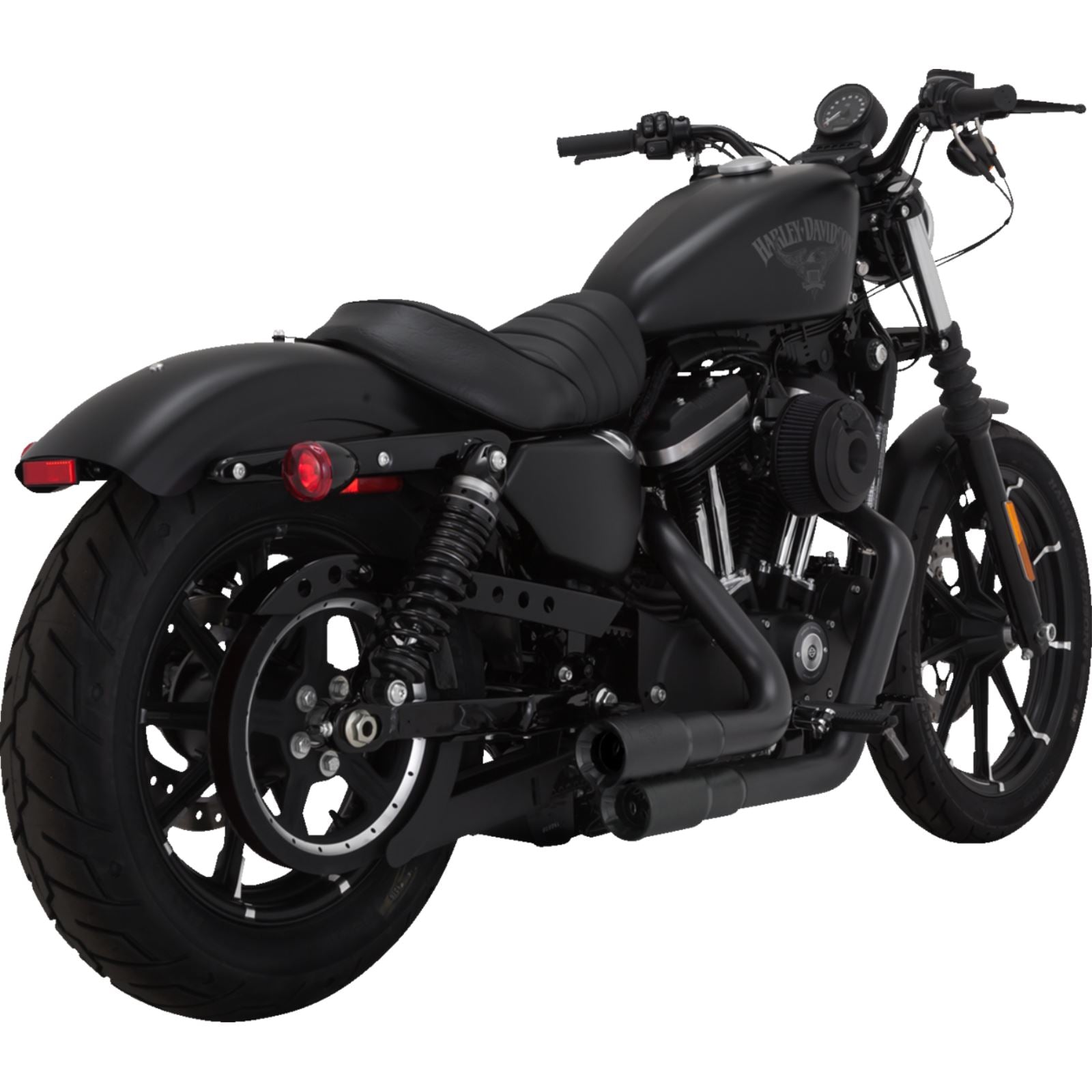 Vance And Hines Mini Grenades Exhaust System - Matte Black [MPN: 46884]_1304295