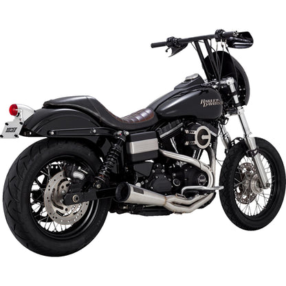 Vance And Hines 2-into-1 Upsweep Exhaust System - Brushed 27635_1312372