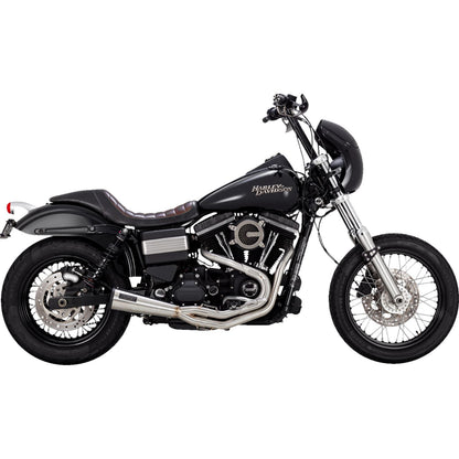 Vance And Hines 2-into-1 Upsweep Exhaust System - Brushed 27635_1312371