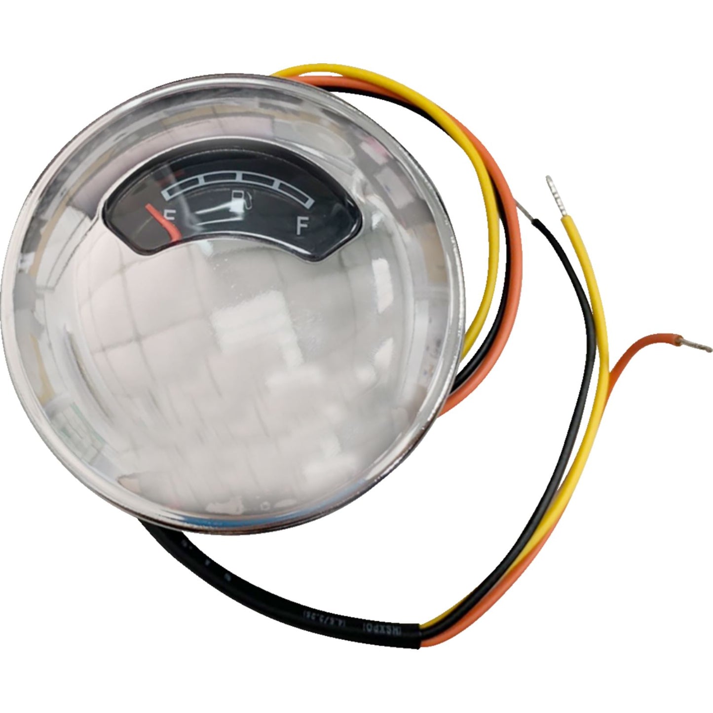 Drag Specialties Fuel Gauge - Orig Equip fits H-D Dyna/Softail/Touring '08-'23 - Chrome 2212-0888_1304264