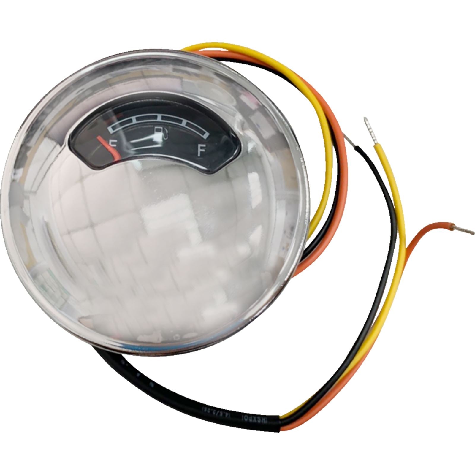 Drag Specialties Fuel Gauge - Orig Equip fits H-D Dyna/Softail/Touring '08-'23 - Chrome 2212-0888_1304264
