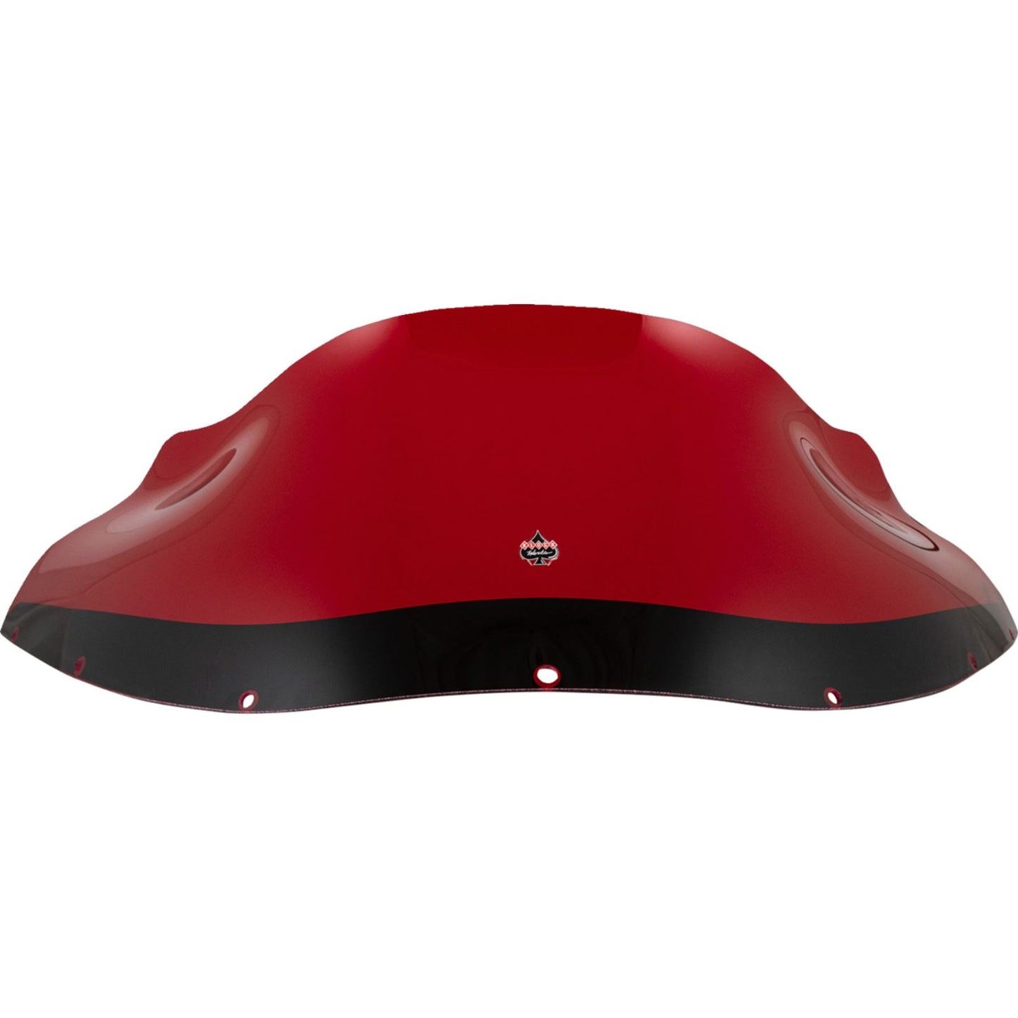 Klock Werks Kolor Flare™ Windshield - 9" - Red - FXRP [MPN: KWW-02-0614]_1304299