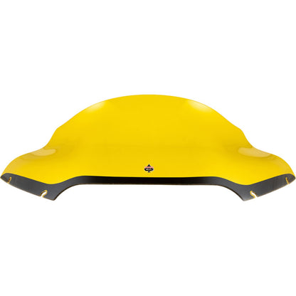Klock Werks Kolor Flare™ Sport Windshield - 9" - Yellow - FLTR [MPN: KWW-01-0669]_1312413
