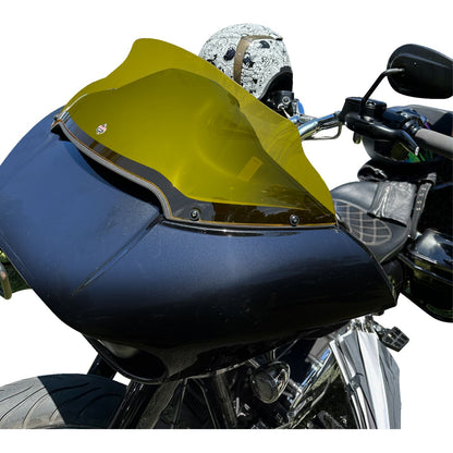 Klock Werks Kolor Flare™ Sport Windshield - 9" - Yellow - FLTR [MPN: KWW-01-0669]_1312415