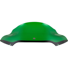 Klock Werks Kolor Flare™ Sport Windshield - 9" - Green - FLTR [MPN: KWW-01-0671]_1312420