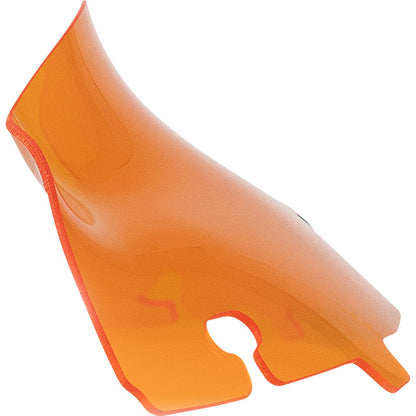 Klock Werks Kolor Flare™ Sport Windshield - 4" - Orange - FLH [MPN: KWW-01-0675]_1312429