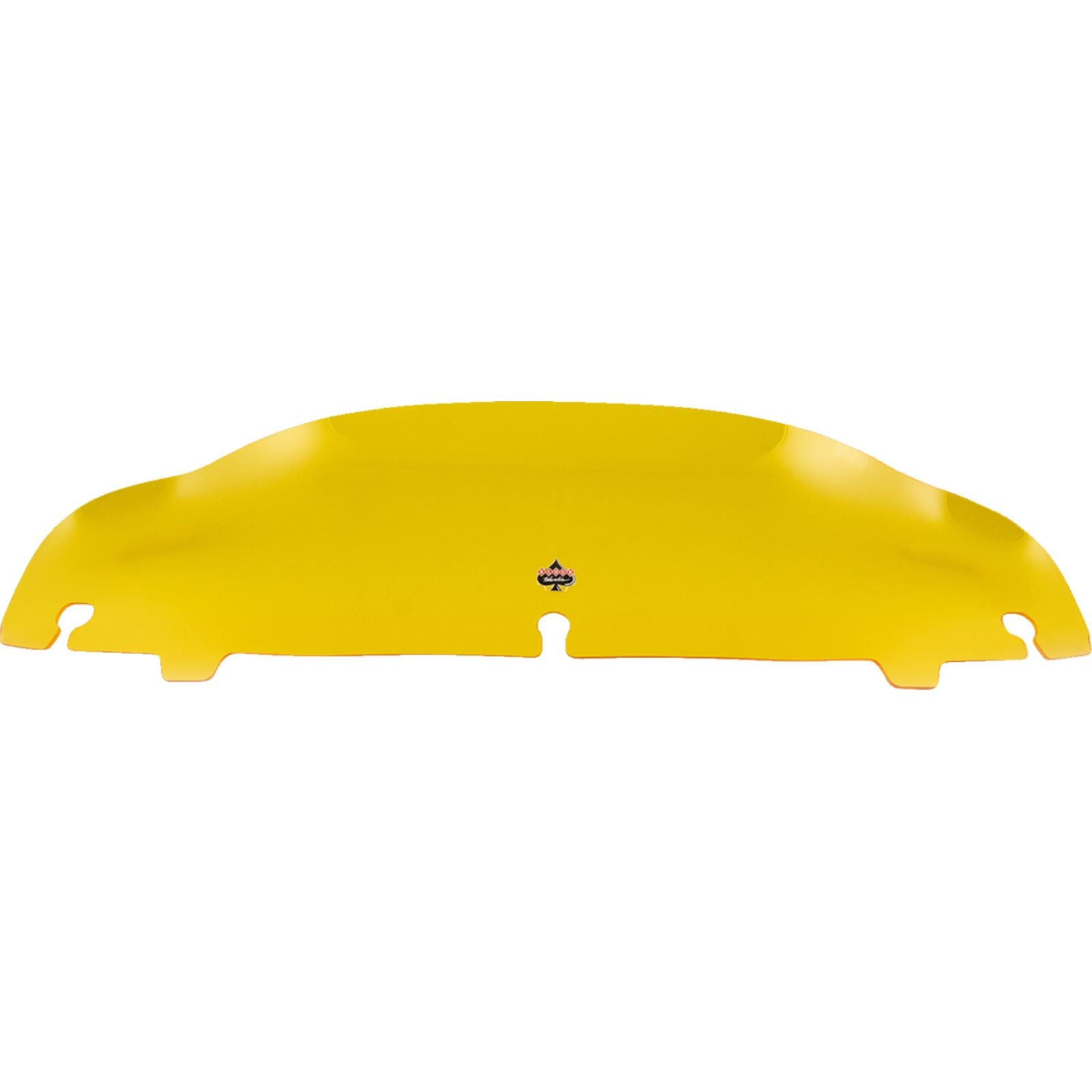Klock Werks Kolor Flare™ Sport Windshield - 4" - Yellow - FLH [MPN: KWW-01-0676]_1312407