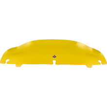 Klock Werks Kolor Flare™ Sport Windshield - 4" - Yellow - FLH [MPN: KWW-01-0676]_1312407