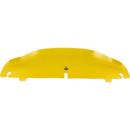 Klock Werks Kolor Flare™ Sport Windshield - 4" - Yellow - FLH [MPN: KWW-01-0676]_1312407