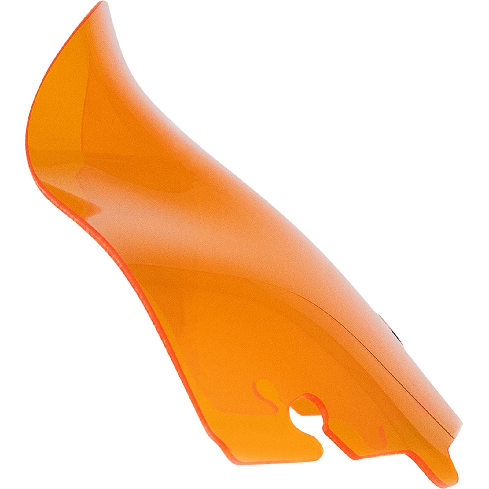 Klock Werks Kolor Flare™ Sport Windshield - 6-1/2" - Orange - FLH [MPN: KWW-01-0682]_1312393
