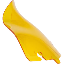 Klock Werks Kolor Flare™ Sport Windshield - 6-1/2" - Yellow - FLH [MPN: KWW-01-0683]_1312395