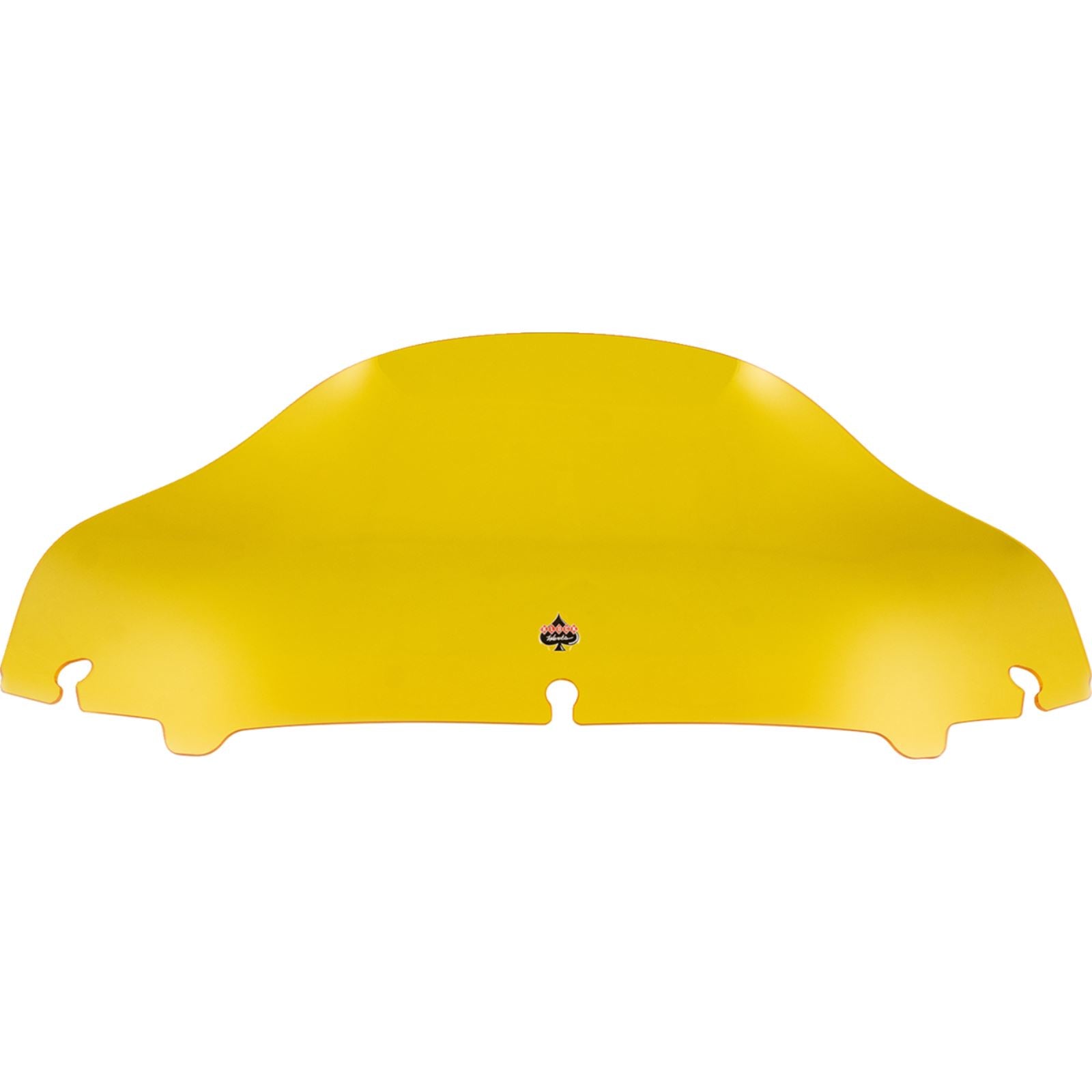 Klock Werks Kolor Flare™ Sport Windshield - 6-1/2" - Yellow - FLH [MPN: KWW-01-0683]_1312396