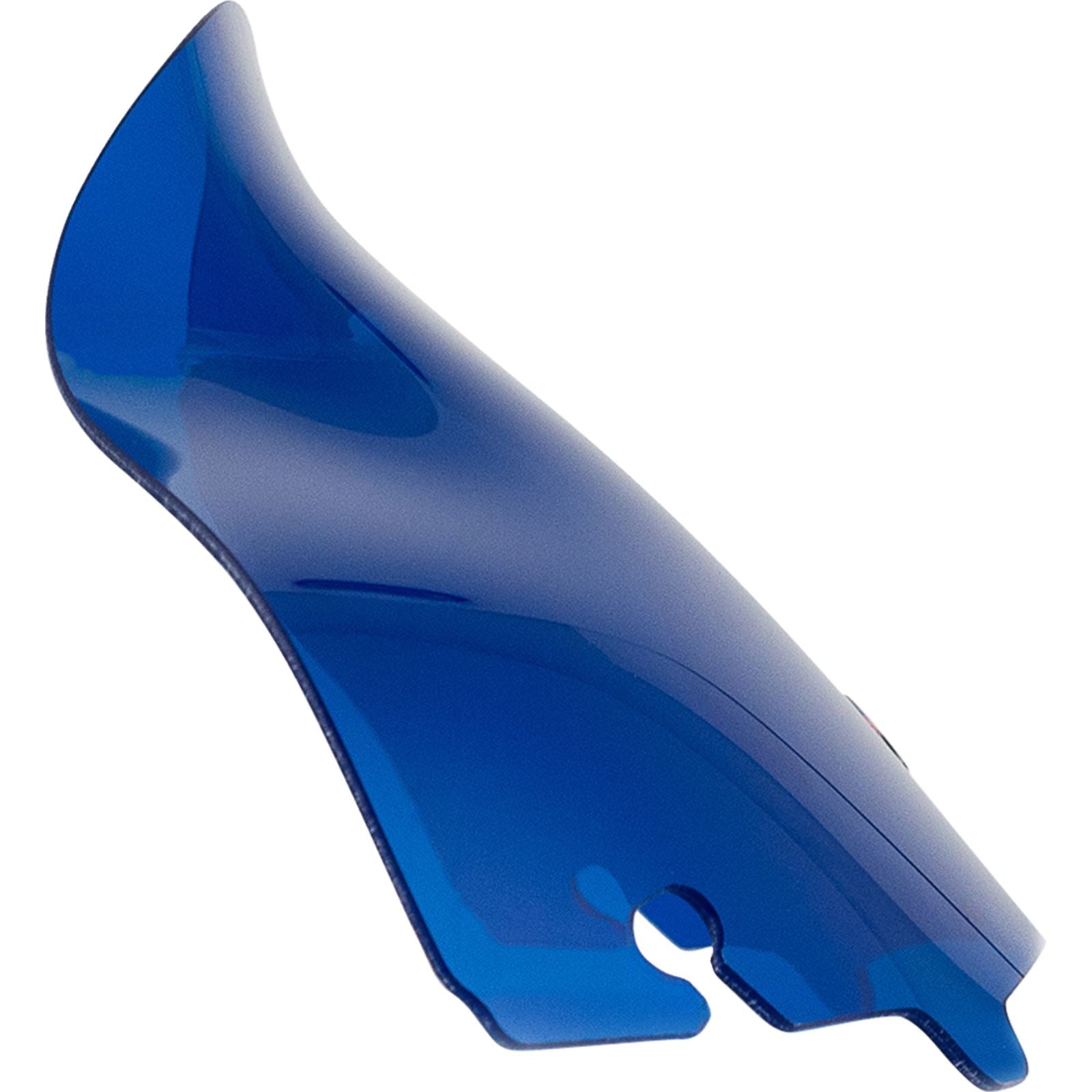 Klock Werks Kolor Flare™ Sport Windshield - 6-1/2" - Blue - FLH [MPN: KWW-01-0686]_1312401