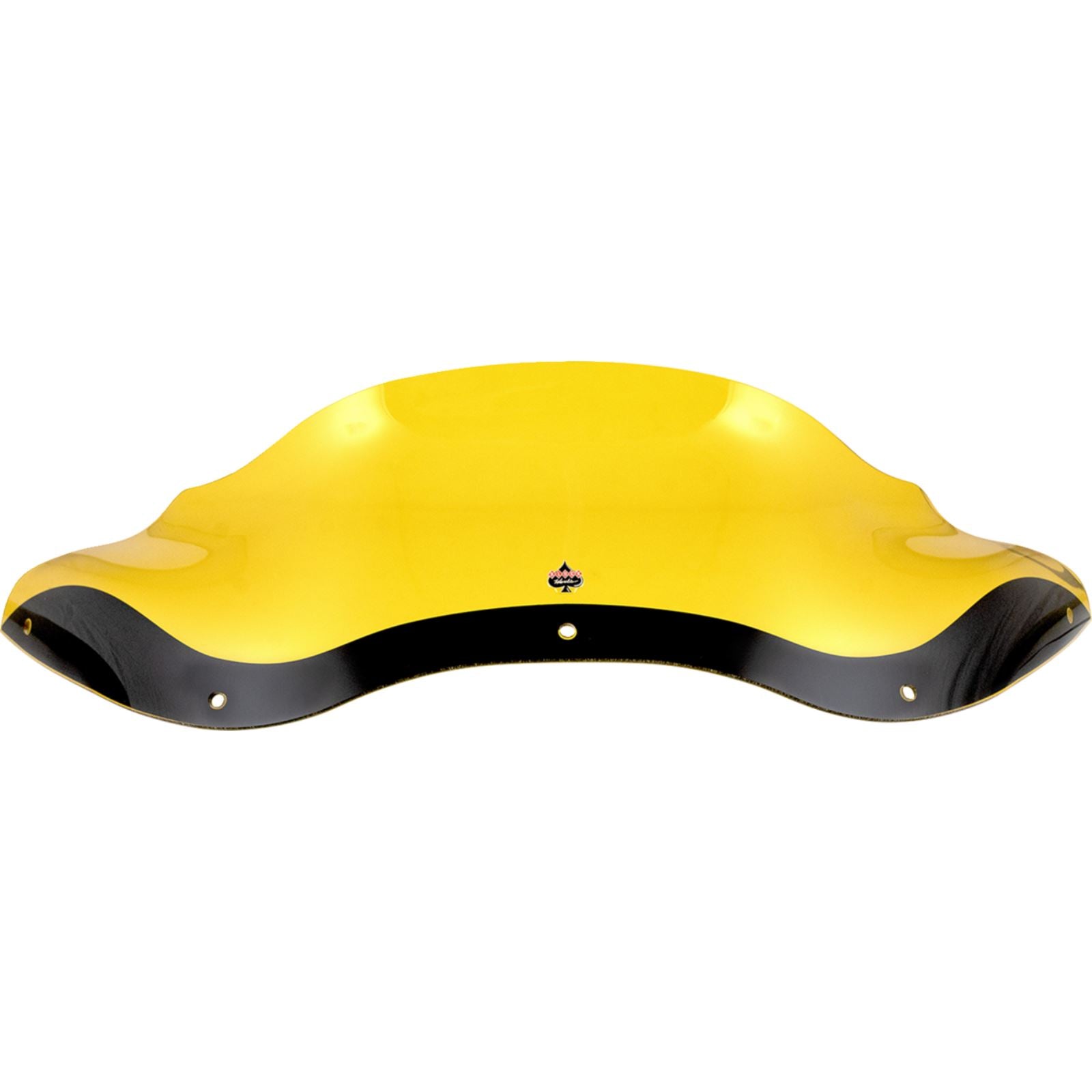 Klock Werks Kolor Flare Sport Windshield - 8" - Yellow - FLTR [MPN: KWW-01-0690]_1312460