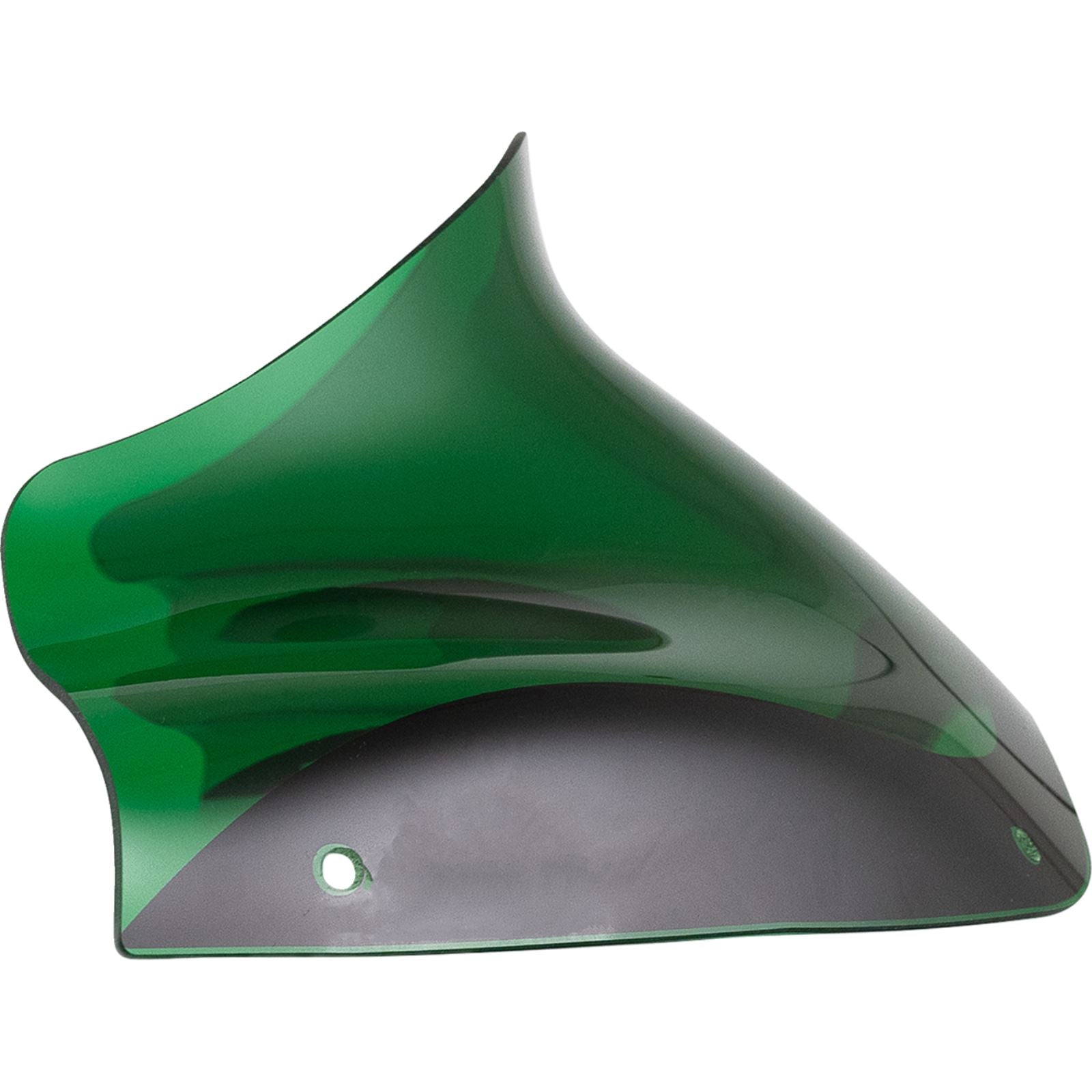 Klock Werks Kolor Flare Sport Windshield - 8" - Green - FLTR [MPN: KWW-01-0692]_1312463