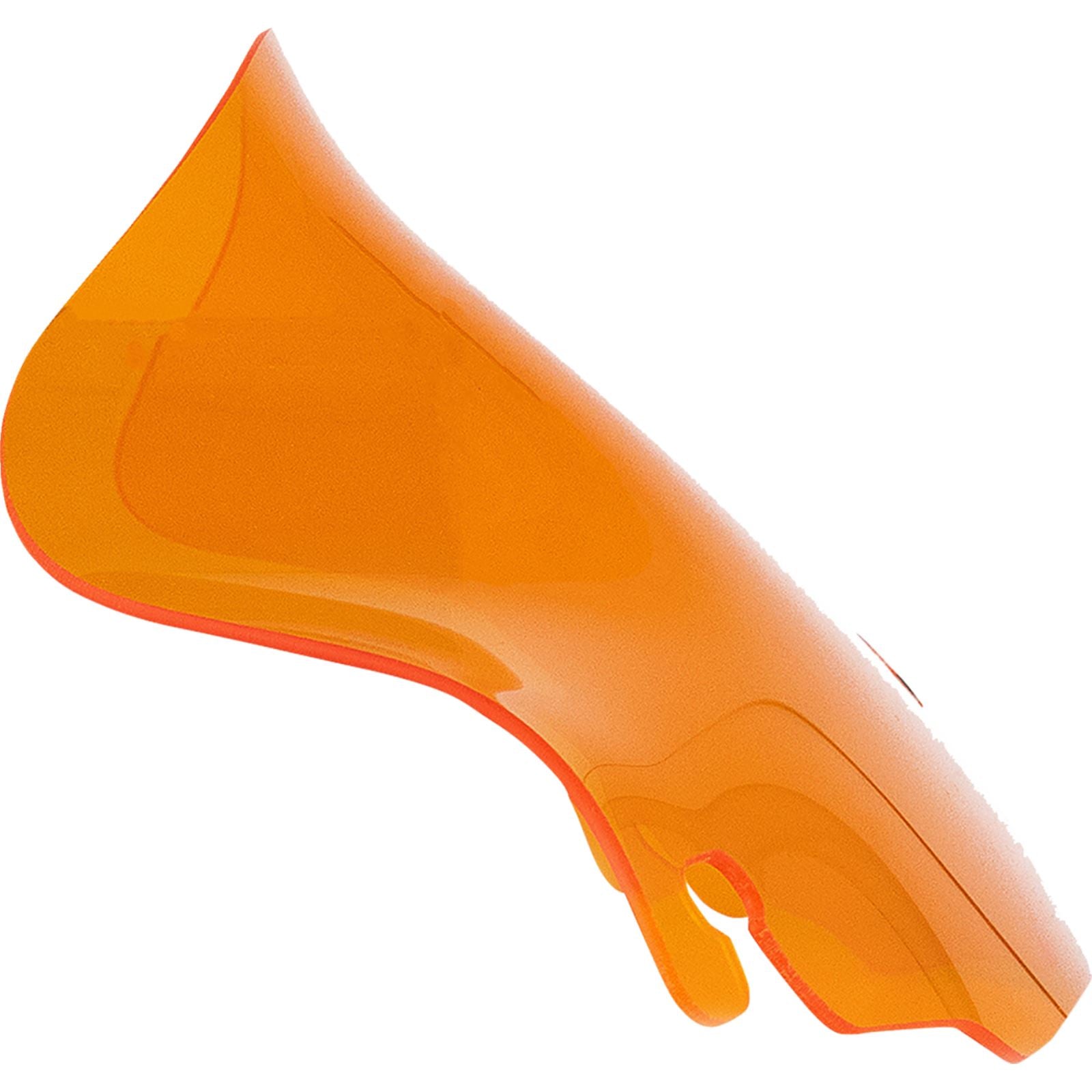 Klock Werks Kolor Flare™ Windshield - 6-1/2" - Orange - FLH [MPN: KWW-01-0695]_1312469