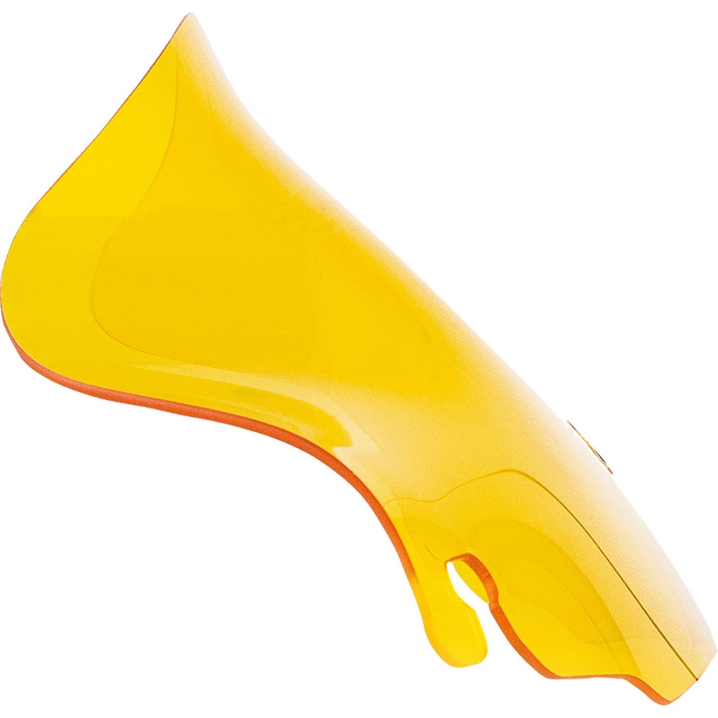 Klock Werks Kolor Flare™ Windshield - 6-1/2" - Yellow - FLH [MPN: KWW-01-0696]_1312471