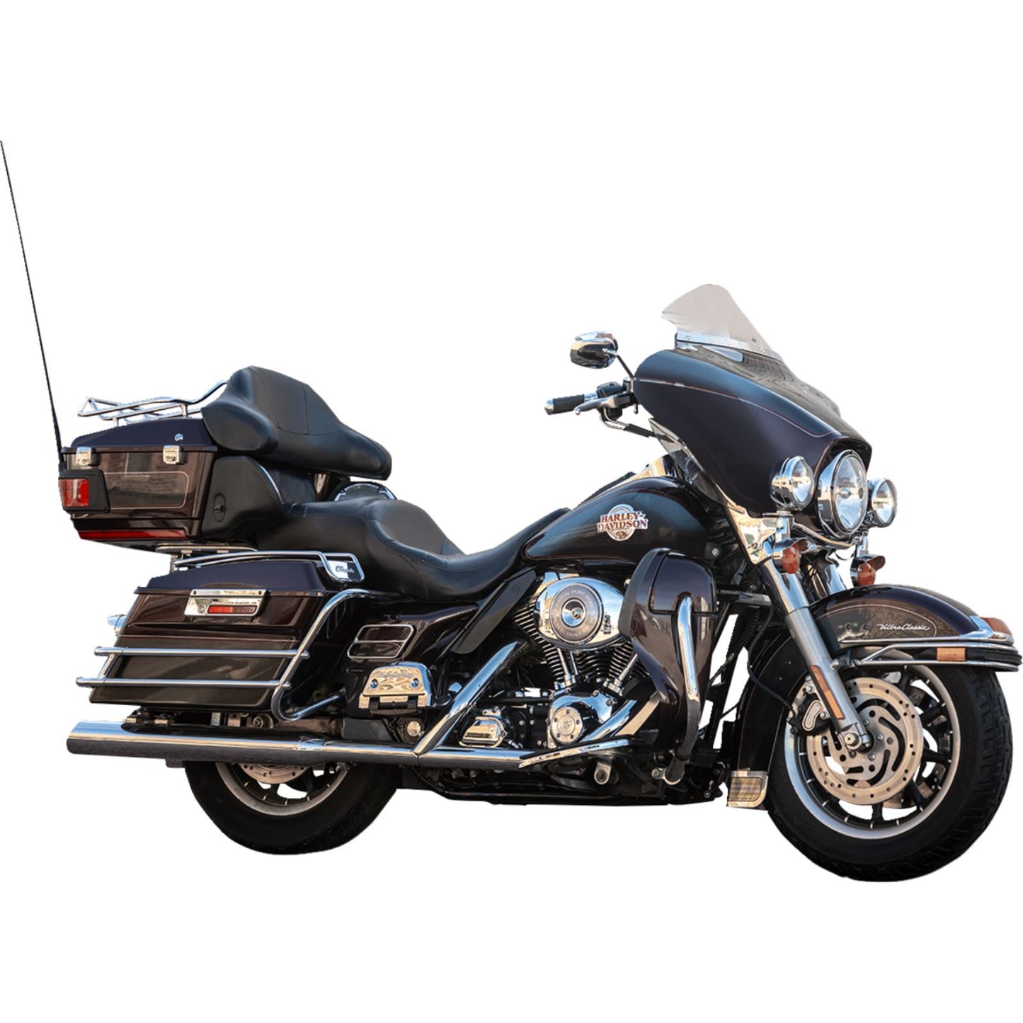 Klock Werks Flare™ Windshield - 6-1/2" - Clear - FLH [MPN: KWW-01-0701]_1410996