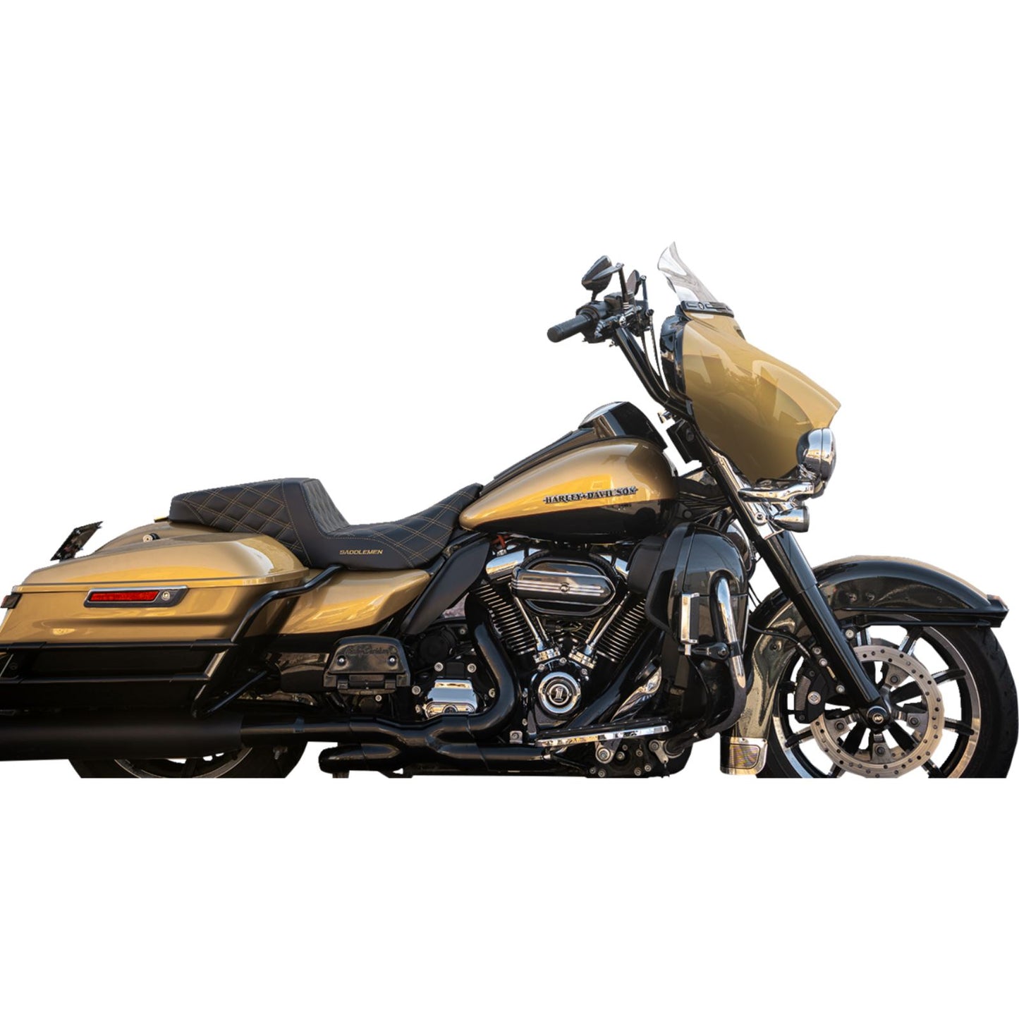 Klock Werks Flare™ Windshield - 6-1/2" - Clear - FLH [MPN: KWW-01-0702]_1411006