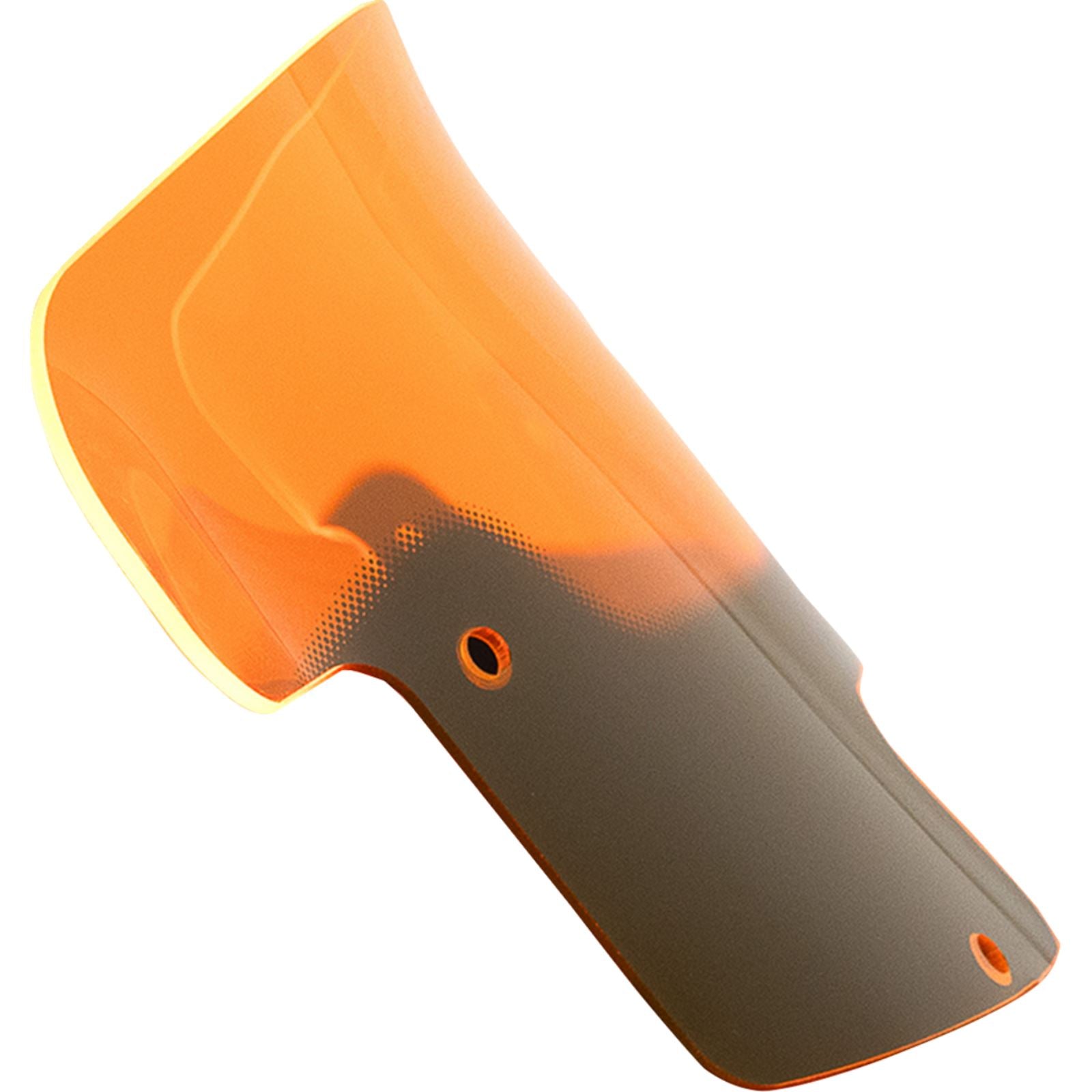 Klock Werks Kolor Flare™ Windshield - 8" - Orange for Indian [MPN: KWW-04-0619]_1387262