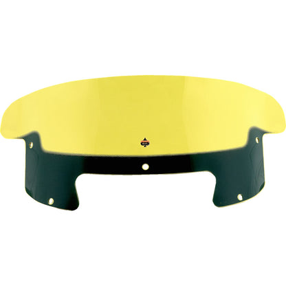 Klock Werks Kolor Flare™ Windshield - 8" - Yellow for Indian [MPN: KWW-04-0620]_1387263