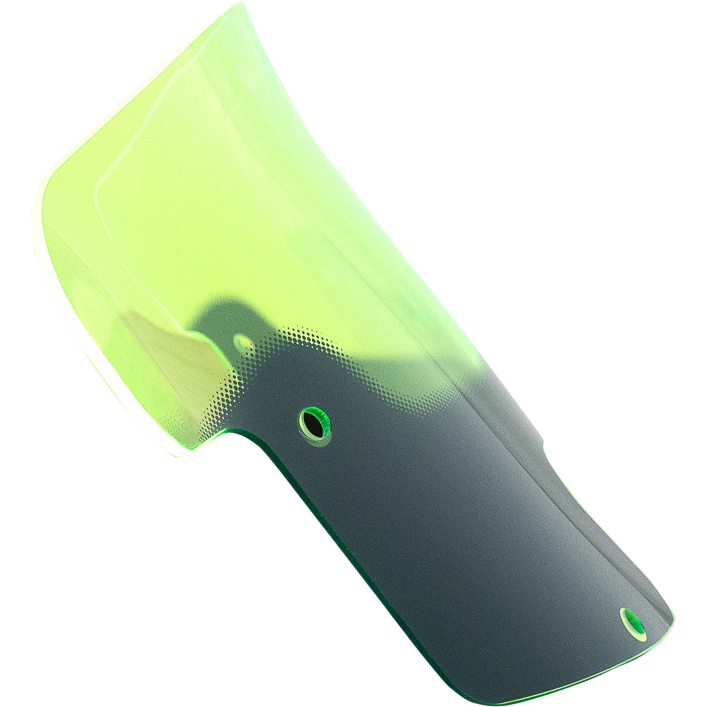 Klock Werks Kolor Flare™ Windshield - 8" - Green for Indian [MPN: KWW-04-0621]_1387266
