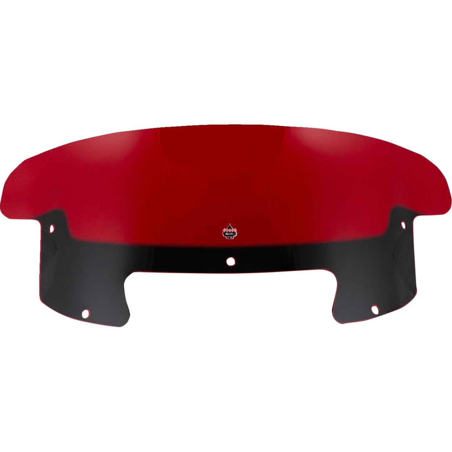 Klock Werks Kolor Flare™ Windshield - 8" - Red for Indian [MPN: KWW-04-0622]_1387267