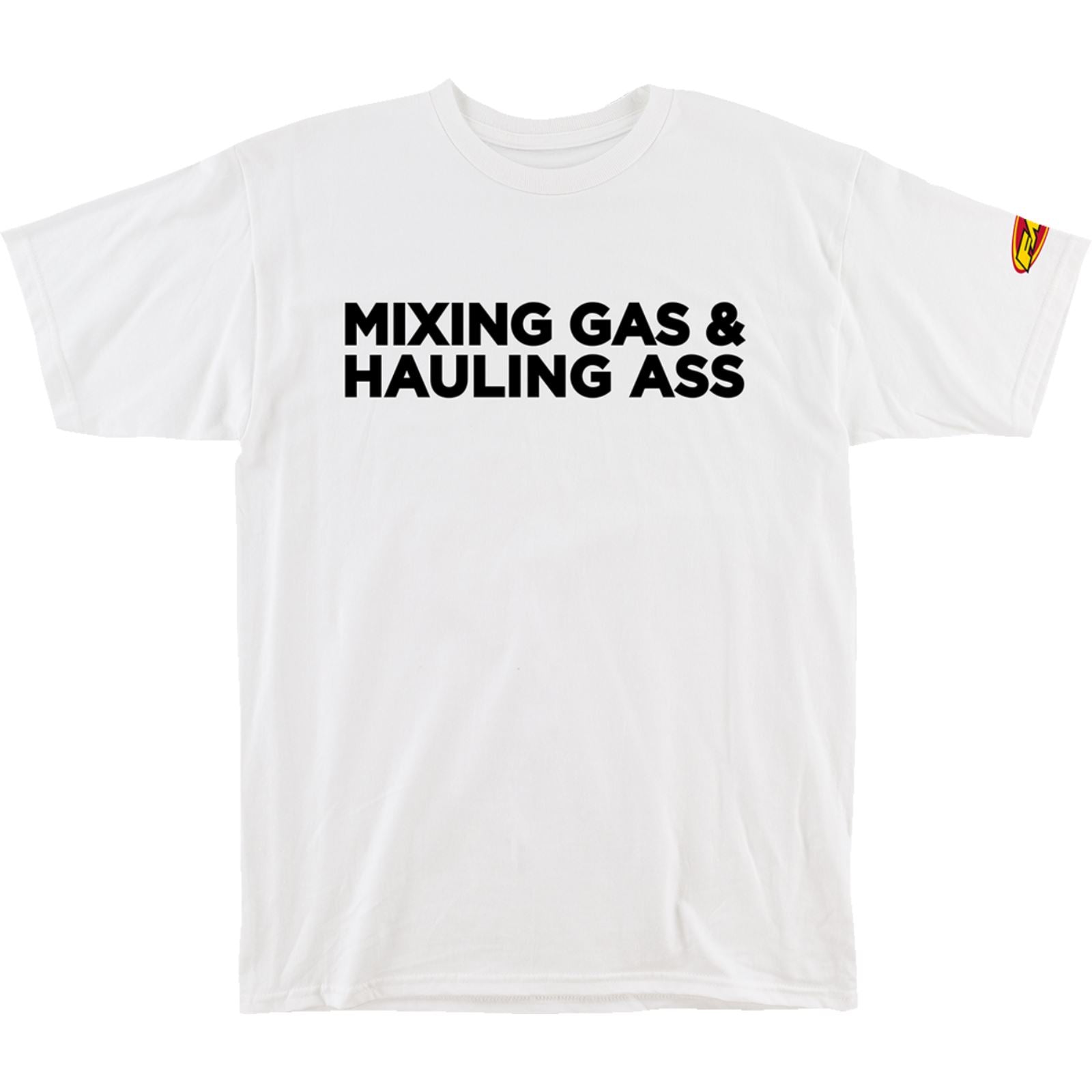 FMF Racing Gass T-Shirt - White - 2XL [MPN: FA21118915WHT2X]_1307144