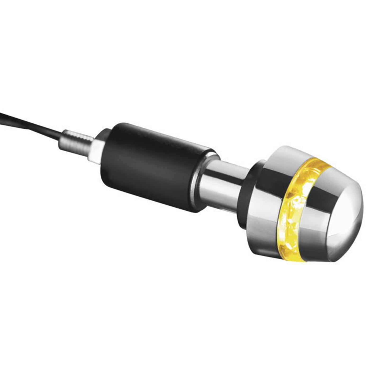 Kellermann BL 2000 Marker Light - Front - Chrome/Amber [MPN: 110100]_1389936