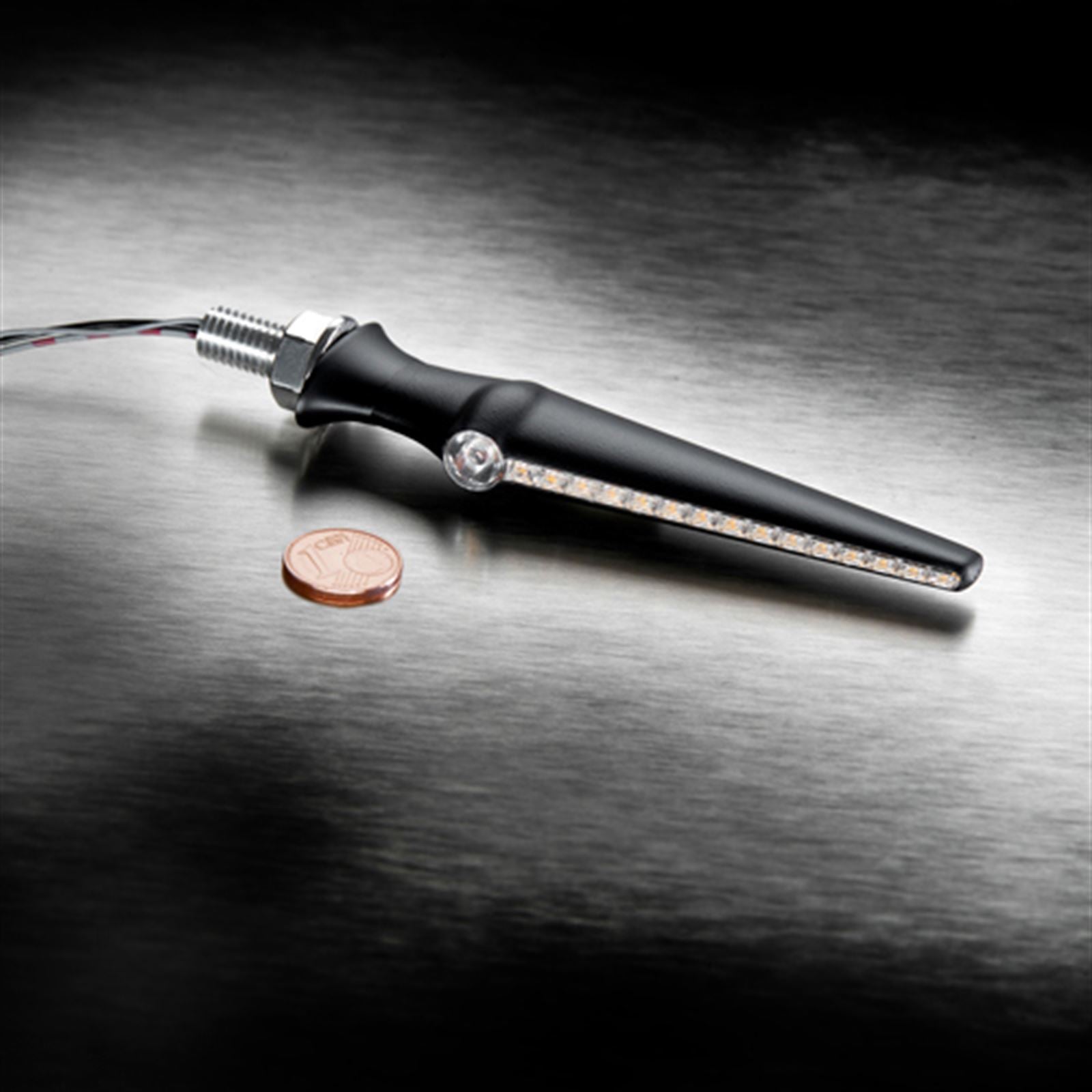 Kellermann Jetstream Turn Signals - Front/Rear - Amber - Black - Each [MPN: 192200]_1390188