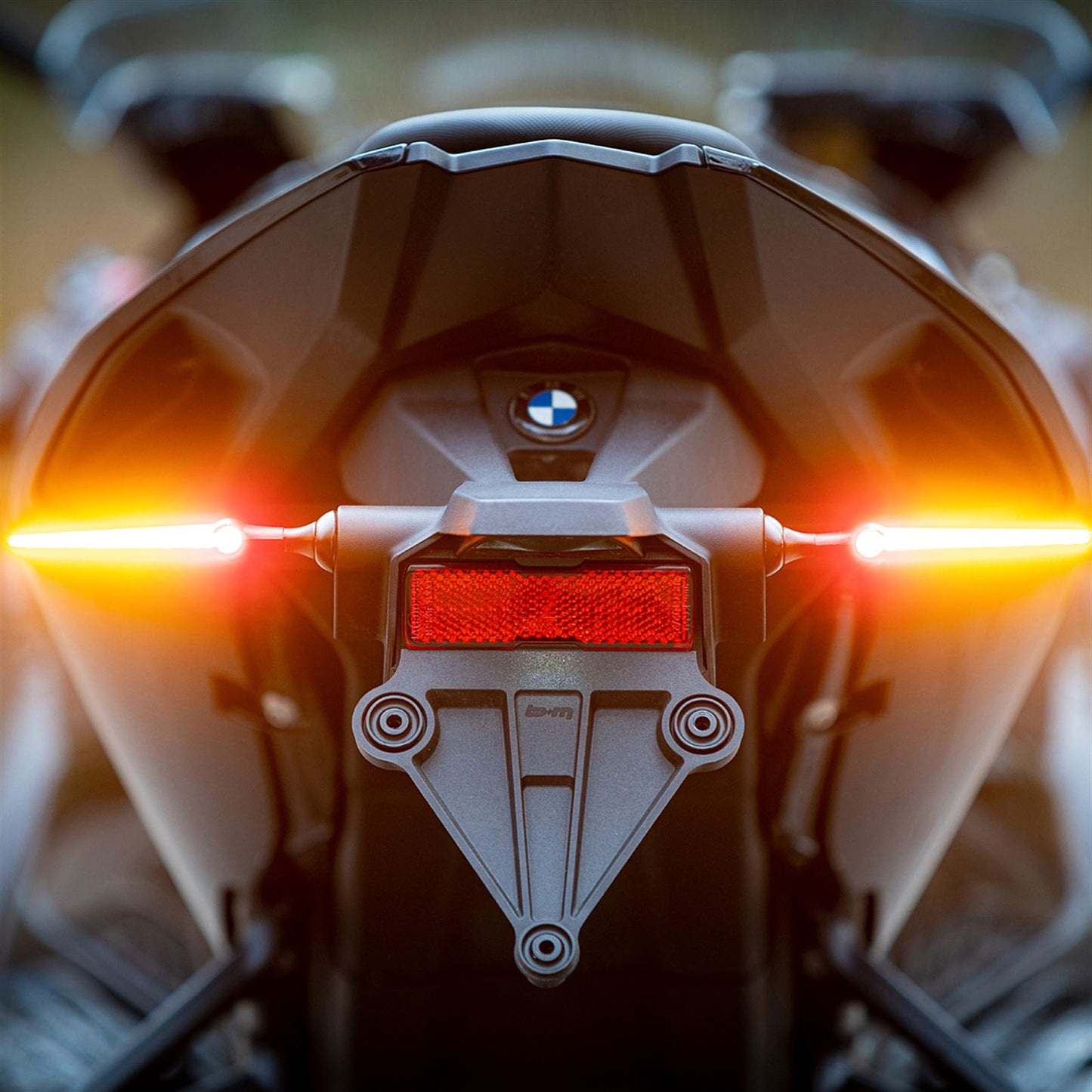 Kellermann Jetstream Turn Signals - Rear - Amber/Red - Black [MPN: 196200]_1390191