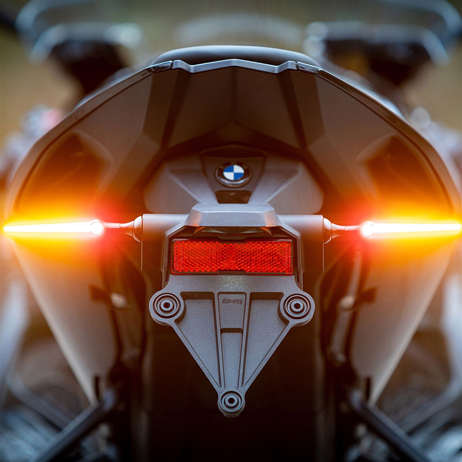 Kellermann Jetstream Turn Signals - Rear - Amber/Red - Black [MPN: 196200]_1390191