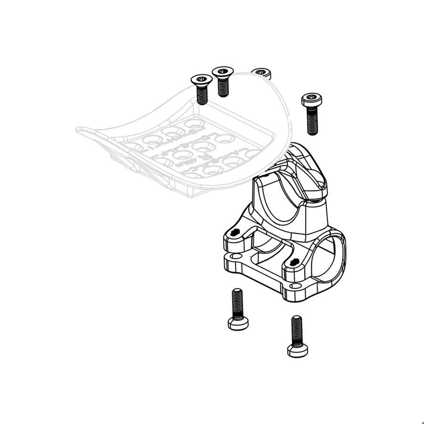 Zipp Replacement Mount for Vuka Clip - Low Mount - Right [MPN: 11.6618.024.010]_1497574