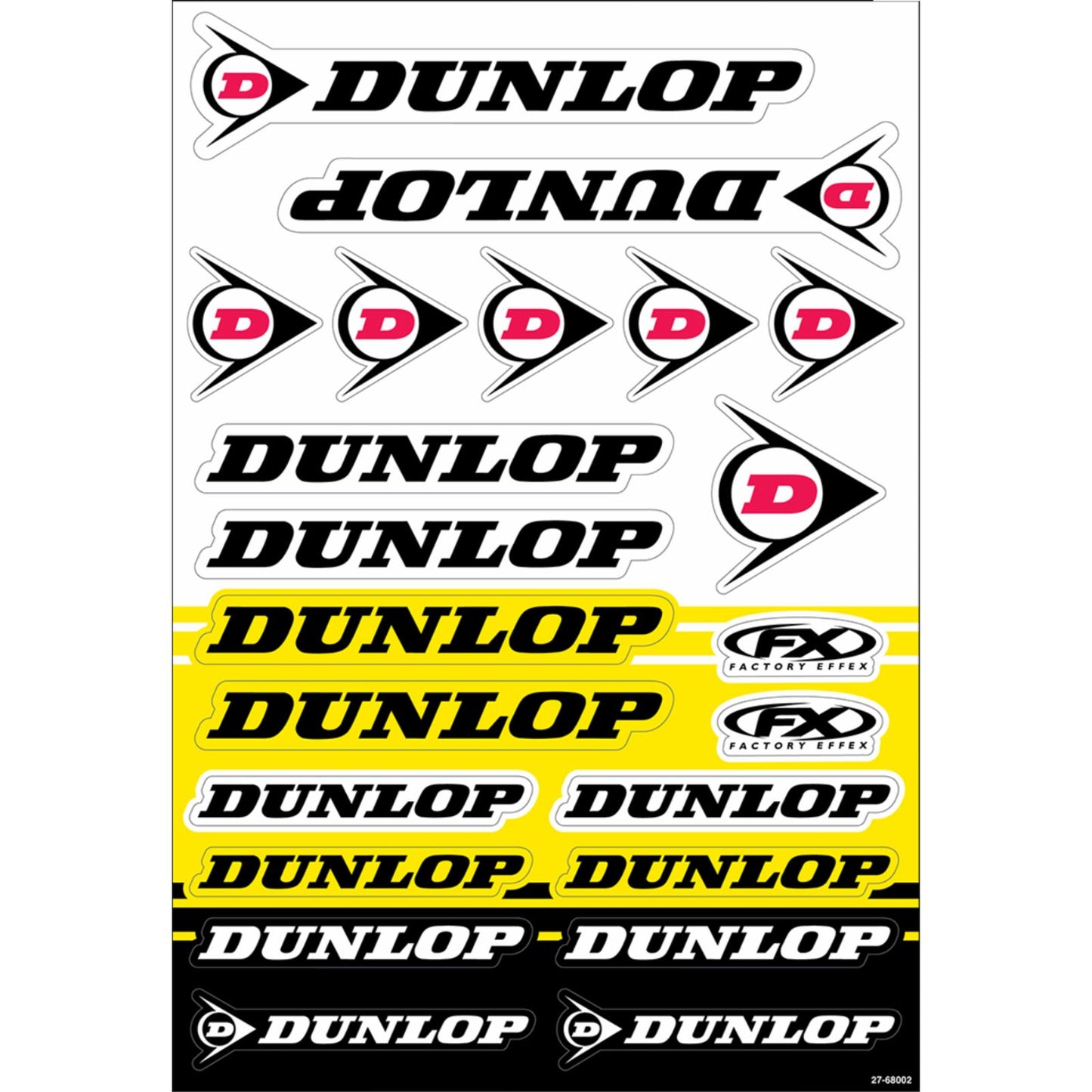 Factory Effex Decal Sheet - FX Dunlop 27-68002_1385138