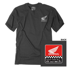 Factory Effex Youth Honda Starting Line T-Shirt - Heather Charcoal_1370495