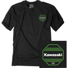 Factory Effex Kawasaki Octagon T-Shirt - Heather Black_1371562