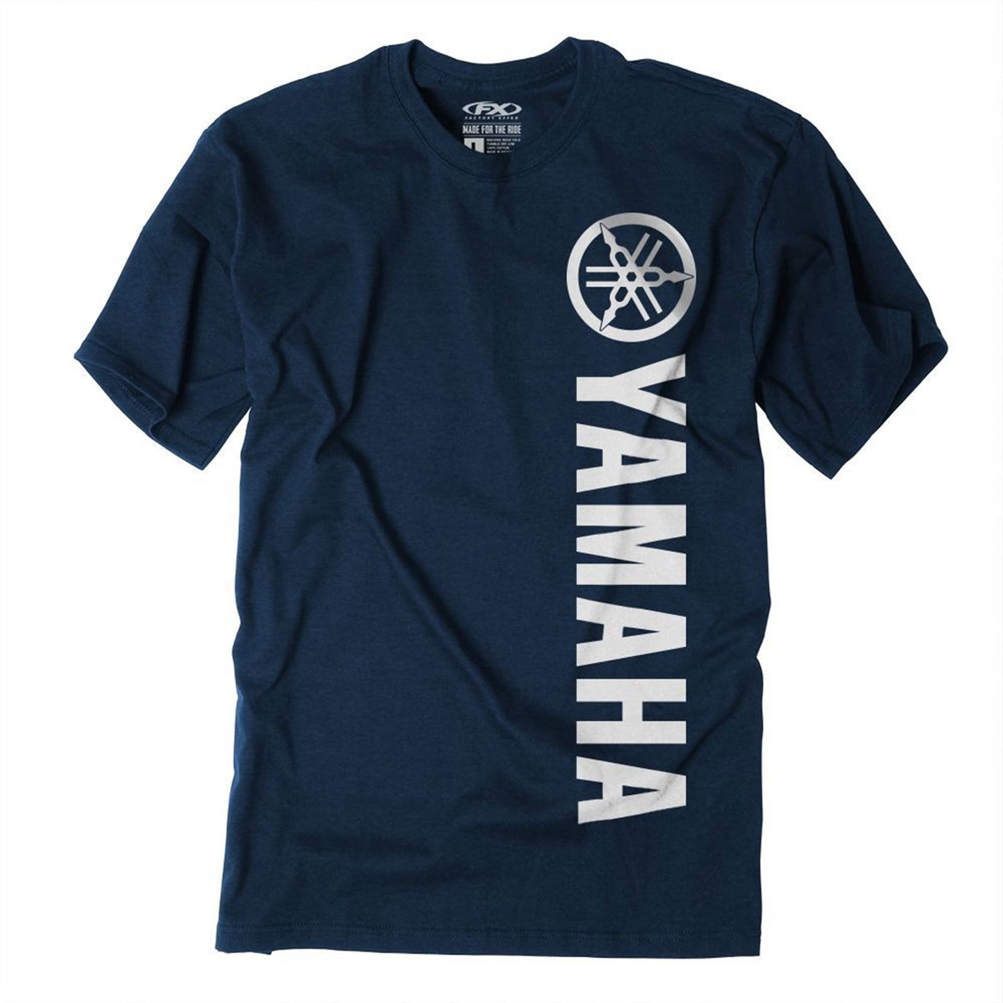 Factory Effex Yamaha Vertical T-Shirt - Heather Navy_1370504