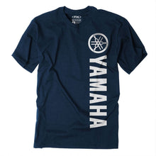 Factory Effex Yamaha Vertical T-Shirt - Heather Navy_1370504