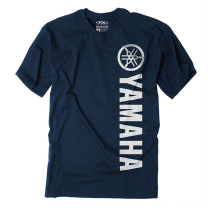 Factory Effex Yamaha Vertical T-Shirt - Heather Navy_1370504