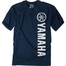 Factory Effex Yamaha Vertical T-Shirt - Heather Navy_1371600