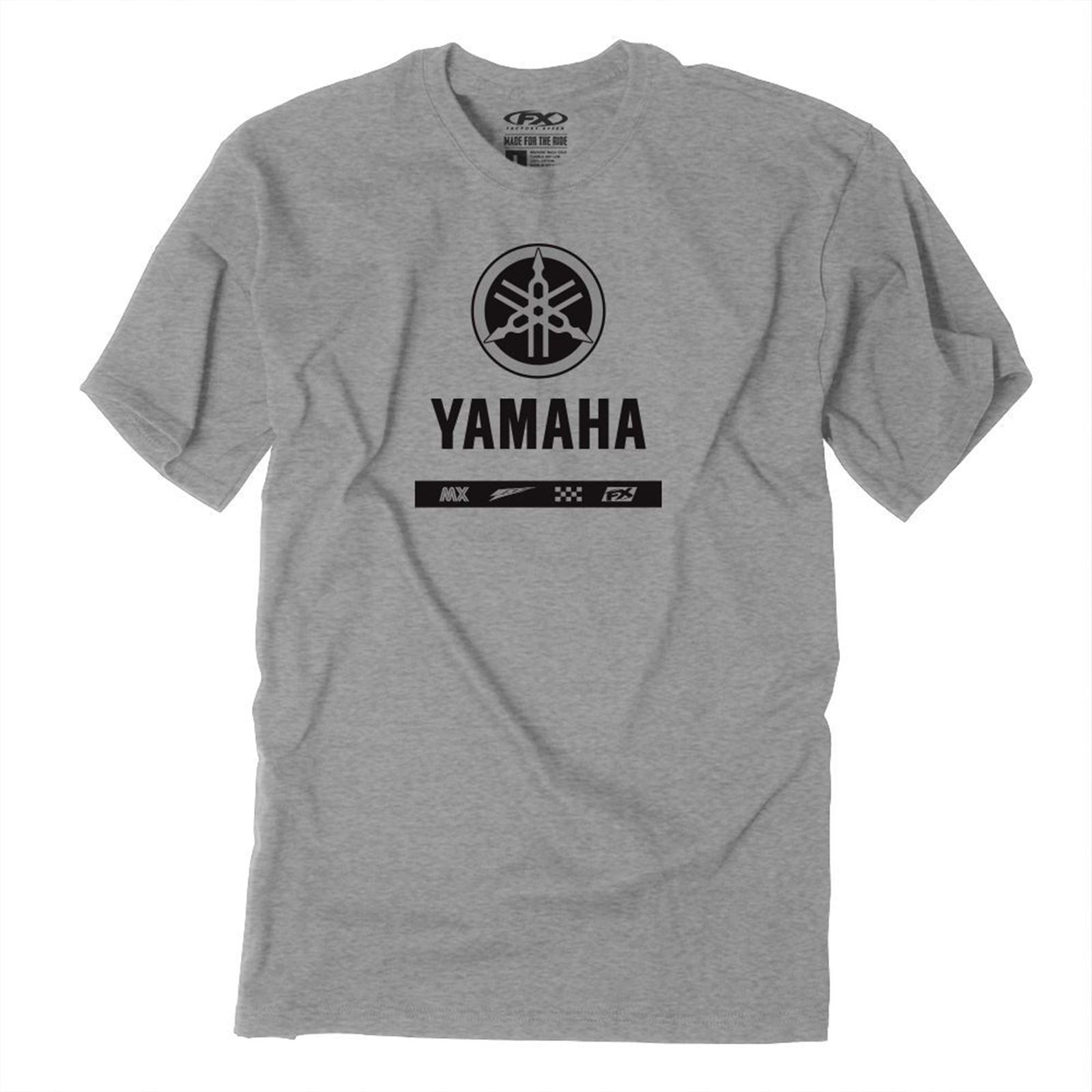 Factory Effex Yamaha Alpha T-Shirt - Heather/Grey_1370508