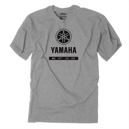 Factory Effex Yamaha Alpha T-Shirt - Heather/Grey_1370508