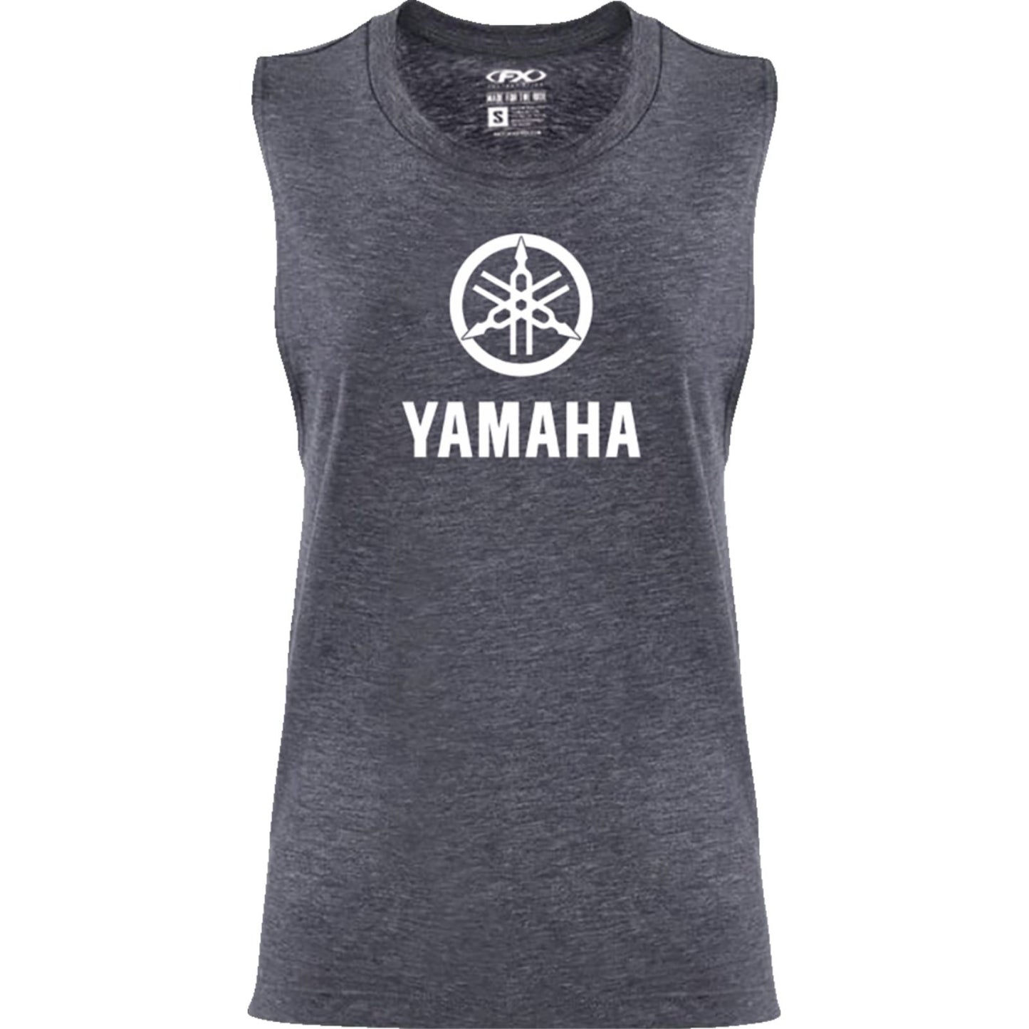 Factory Effex Women's Yamaha Idol Muscle Tank Top - Heather Navy_1371613