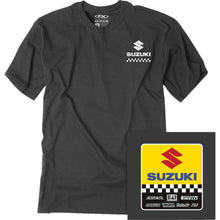 Factory Effex Suzuki Starting Line T-Shirt - Heather Charcoal_1371570