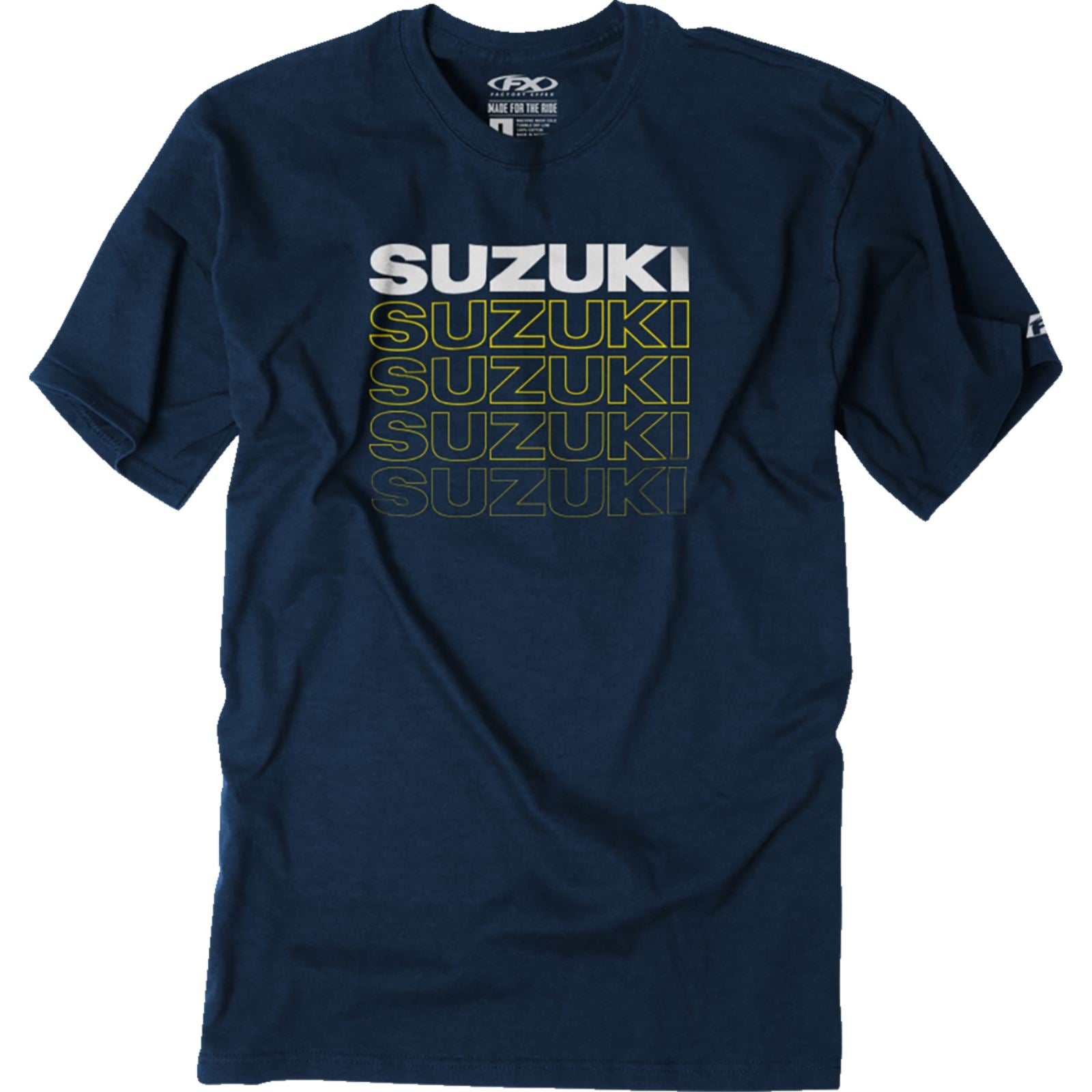 Factory Effex Suzuki Repeat T-Shirt - Heather Navy_1371503